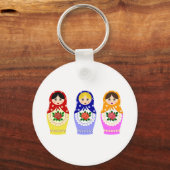Matryoschka Dols Sleutelhanger (Voorkant)