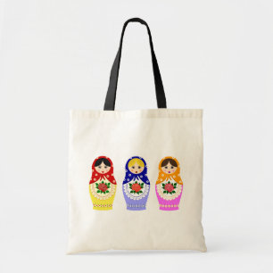 Matryoschka Dols Tote Bag