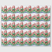 Matryoshka т ё ш (Russische а) Cadeaupapier (Vlak)