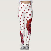 MATRYOSHKA-COLLECTIE, draagbaar ART Leggings (Voorkant)