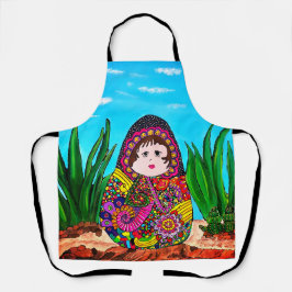 Matryoshka Doll in Mexico-Schort Schort