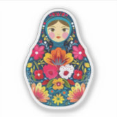 Matryoshka Doll Sticker (Voorkant)