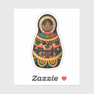 Matryoshka Doll Sticker