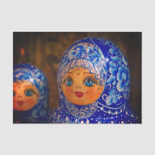 Matryoshka Doll Tissue Paper Tissuepapier (Voorkant)