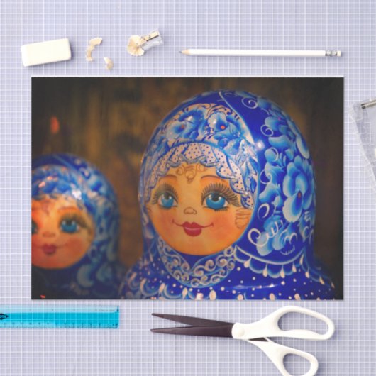 Matryoshka Doll Tissue Paper Tissuepapier (Craft)