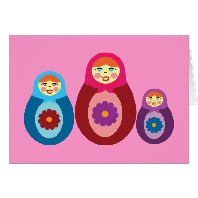 Matryoshka Dolls (Voorkant Horizontaal)