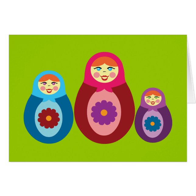 Matryoshka Dolls (Voorkant Horizontaal)