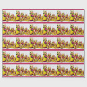 Matryoshka Dolls Cadeaupapier (Vlak)