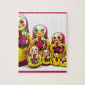 Matryoshka Dolls Legpuzzel (Verticaal)