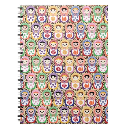 Matryoshka Dolls Notitieboek (Voorkant)