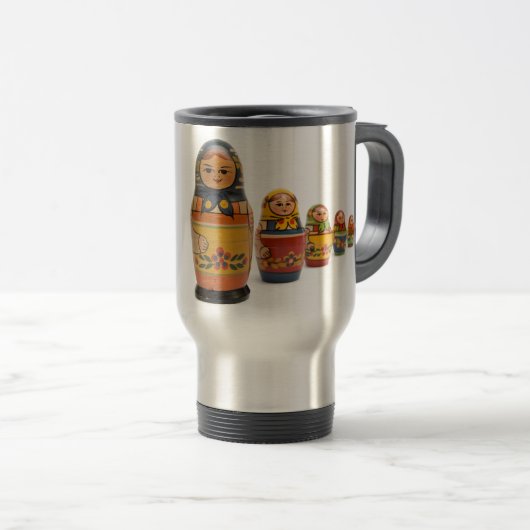 Matryoshka Dolls Reisbeker (Voorkant rechts)