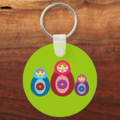 Matryoshka Dolls Sleutelhanger (Voorkant)