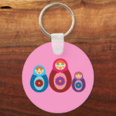 Matryoshka Dolls Sleutelhanger (Voorkant)