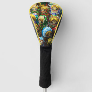 Matryoshka Dolls Souvenir Kiosk Travel Photo Golfheadcover