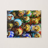 Matryoshka Dolls Souvenir Kiosk Travel Photo Legpuzzel (Horizontaal)