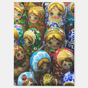 Matryoshka Dolls Souvenir Kiosk Travel Photo Magneet
