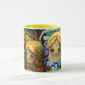 Matryoshka Dolls Souvenir Kiosk Travel Photo Mok (Midden)