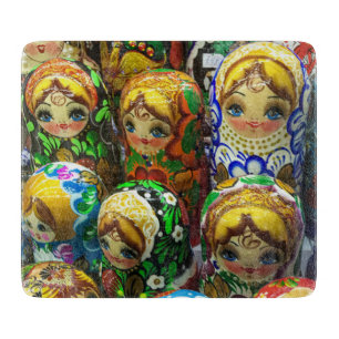 Matryoshka Dolls Souvenir Kiosk Travel Photo Snijplank