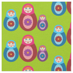 Matryoshka Dolls Stof