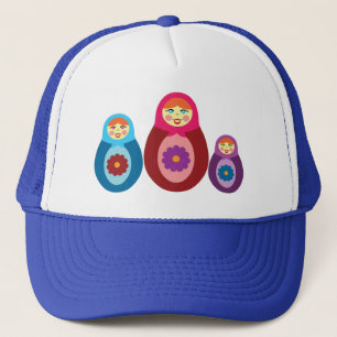Matryoshka Dolls Trucker Pet