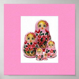 Matryoshka Family Poster