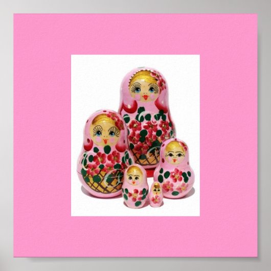 Matryoshka Family Poster (Voorkant)
