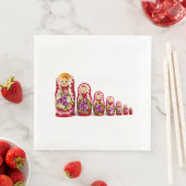 Matryoshka houten cultuursymbool - Russisch Servet (Insitu)