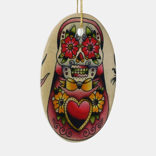 matryoshka keramisch ornament (Rechts)