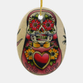 matryoshka keramisch ornament (Voorkant)