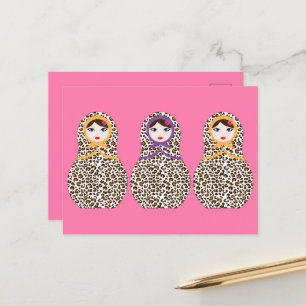 Matryoshka Missydoll Briefkaart