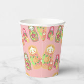 Matryoshka Papieren Bekers (Rechts)