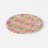 Matryoshka Papieren Bordje (Gekanteld)