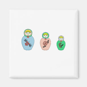 Matryoshka-pop Magneet