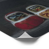 Matryoshka-pop op plank poster (Hoek)