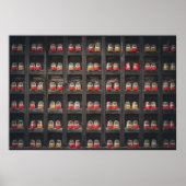 Matryoshka-pop op plank poster (Voorkant)