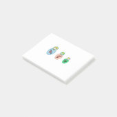 Matryoshka-pop Post-it® Notes (Schuin)