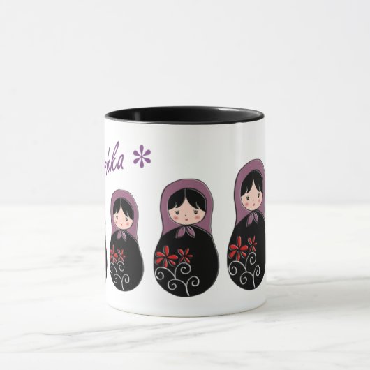 Matryoshka Ringer Mok (Midden)