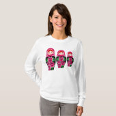 MATRYOSHKA, RUSSISCHE DOLL T-SHIRT (Voorkant volledig)