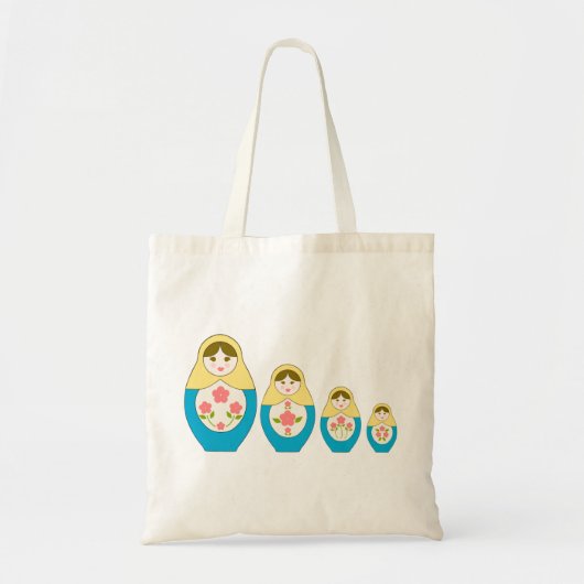 Matryoshka Russische nestpoppen Tote Bag (Voorkant)