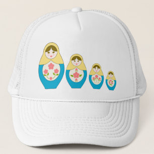 Matryoshka Russische nestpoppen Trucker Pet