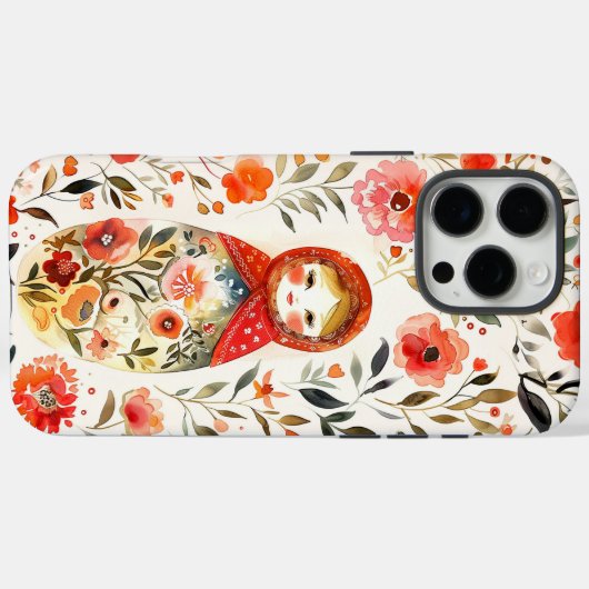 Matryoshka, Russische pop Case-Mate iPhone Case (Achterkant (horizontaal))