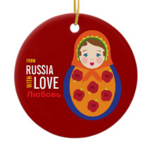 Matryoshka uit Rusland met liefdesadoptie