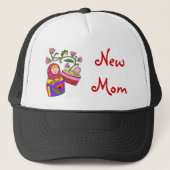 Matryoshka's Baby nieuwe mam Trucker Pet (Voorkant)