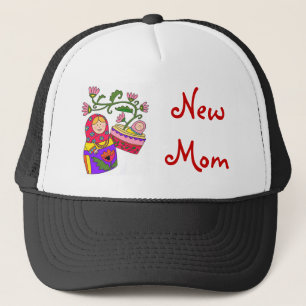 Matryoshka's Baby nieuwe mam Trucker Pet