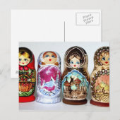 Matryoshkas Briefkaart (Voorkant / Achterkant)