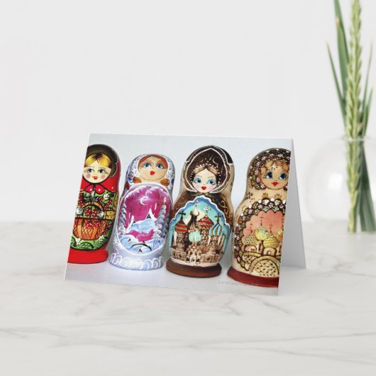 Matryoshkas Kaart (Voorkant)
