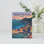 Matsu-eilanden Taiwan Briefkaart (Staand voorkant)