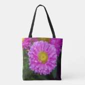 Matsumoto Bloem over de canvas tas (Achterkant)