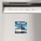 Matsumoto Castle Japan Winter Magneet (Insitu (Vaatwasser))