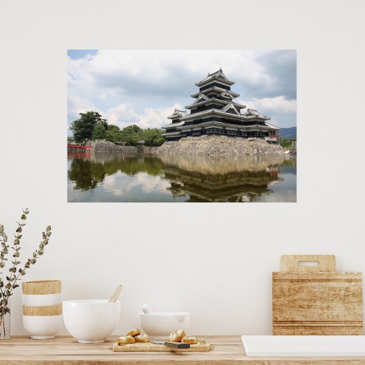 Matsumoto Castle Poster (Keuken)